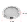 2PCS Resonator Guitar Sound Hole Cover Inserts Screen Metal for   Parts(Gold)
