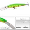 10Pcs/8Pcs Hard Fishing Lures Baits Minnow Lures Bass CrankBait Set LifeLike Swimbait Deep Diving Sinking Lures with Treble Hook
