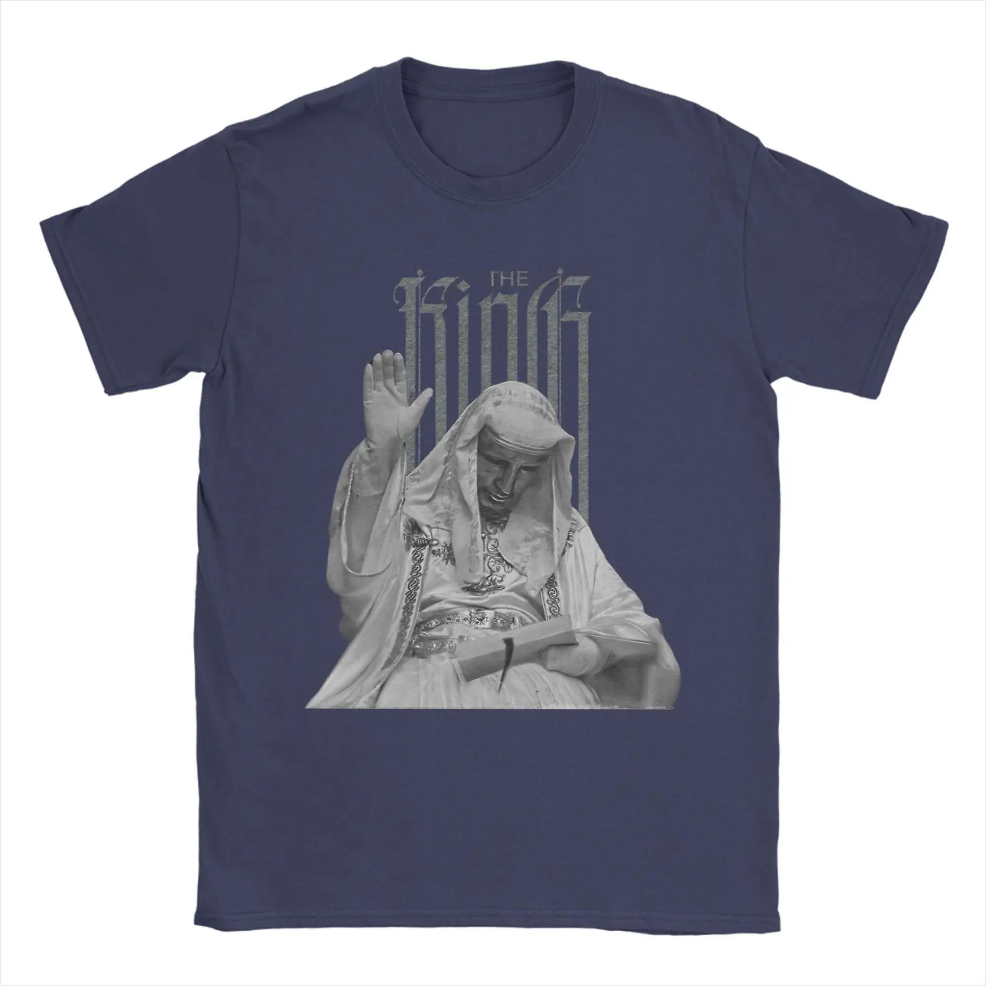 

Novelty The Lepre King Baldwin IV T-Shirt for Men O Neck Cotton T Shirts Short Sleeve Tees New Arrival Clothing XXXL білий