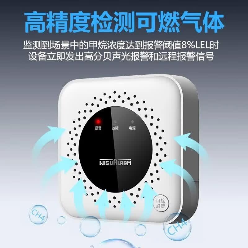 Dahua Standalone Combustible Gas Leak Detector CN plug (adapter included)
