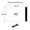 3 Level Dimmable Drawing Copy Pad Board Adjustable Led Light Pad New Animation Painting Pad