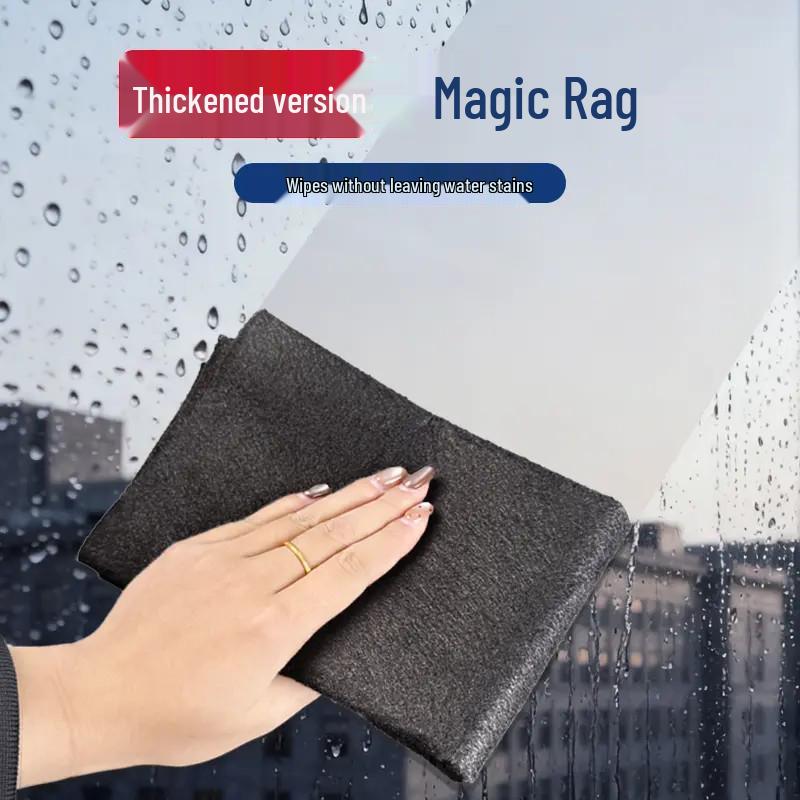 Magic Cloth: Streak-Free, Lint-Free Glass & Mirror Cleaner for Home & Car