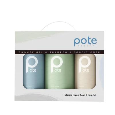 Pote Extreme Ocean Hair & Body Care Gift Set