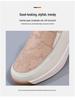 Women's Slip-On Thick-Soled Sponge Cake Loafers - Versatile, Non-Slip, Casual Flats In Large Sizes.