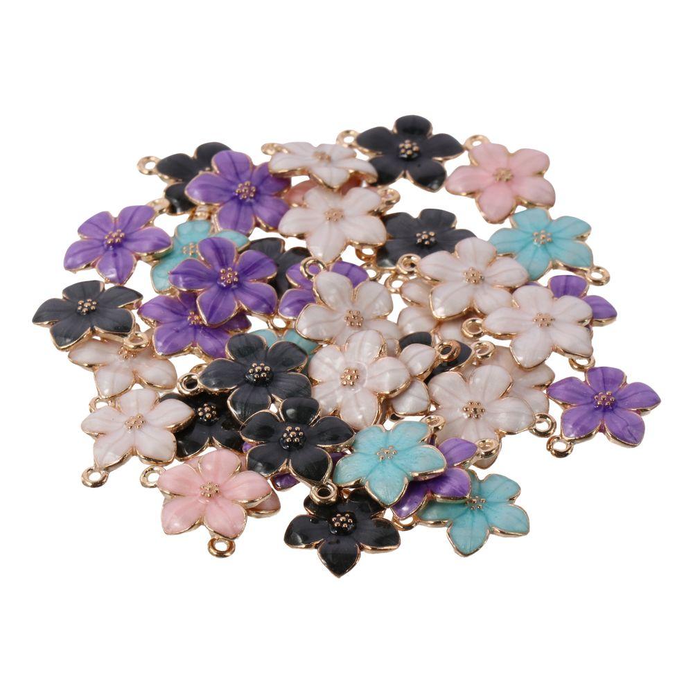 

40 шт. 16,8*14,8 мм вишни в цвету подвески вишни маленькие цветочные подвески для поделок своими руками