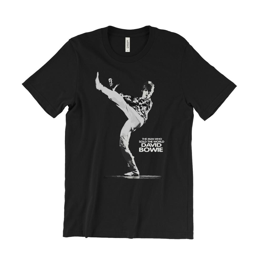 David Bowie T Shirt The Man Who Sold The World Ziggy Stardust le dance 1980s XXXL