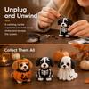 Süßes Design Halloween Perlen Hund Bausatz Kleine Perlen Perlenweberei Bausatz 3D Perlen Tier Bausatz Heimdeko