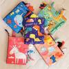 New Baby Rattles Mobiles Toy Soft Animal Cloth Book Newborn Stroller Hanging Bebe Early Learning Educate Baby Toys Kids Gifts