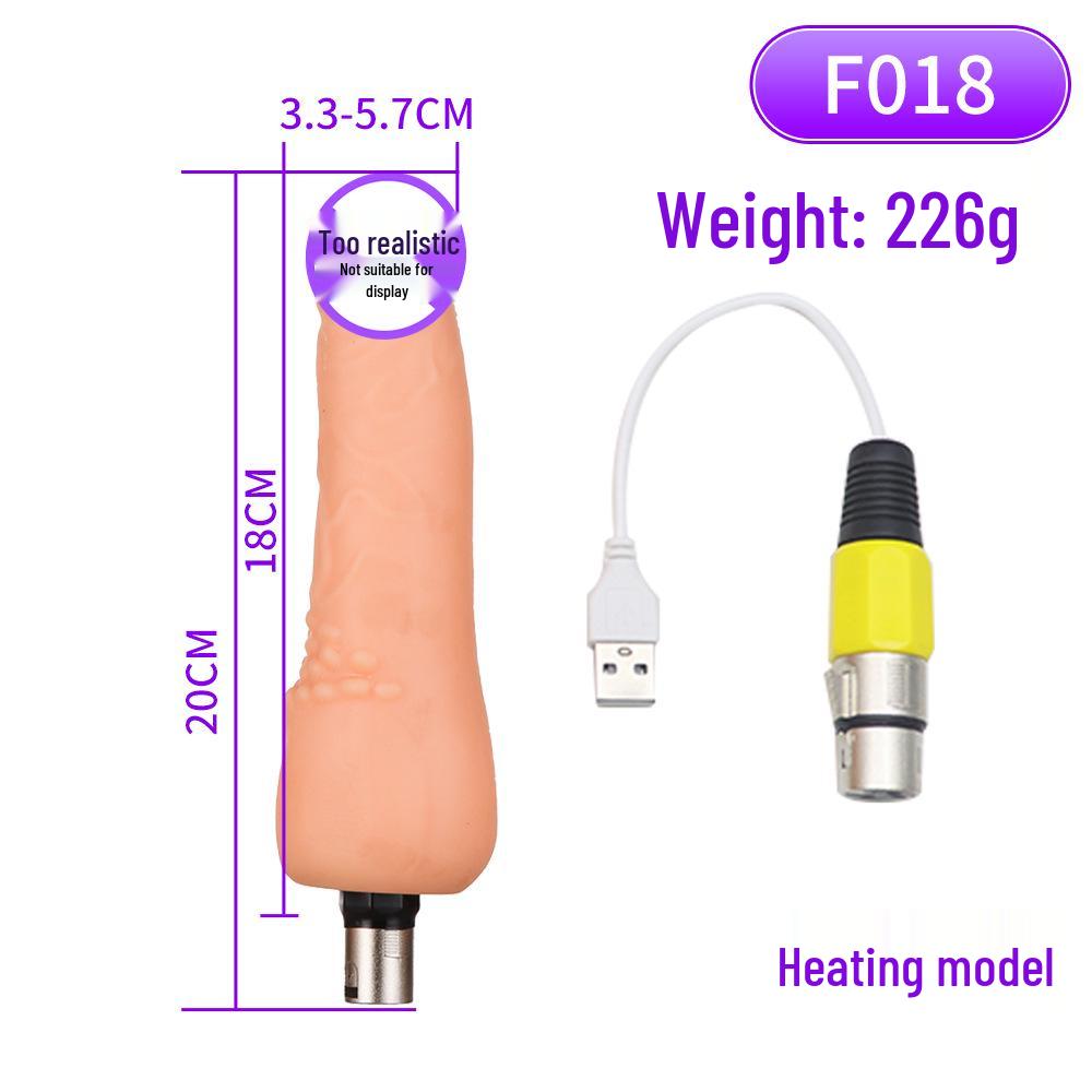 Three-hole Realistic Dragon Bone Adult Sex Toy Accessory