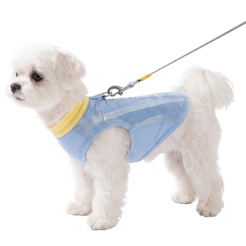 Cooling Dog Vest Breathable Harness Shirt Small Dogs Like Teddy Bichon Frise