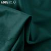 1PC LOZUJOJU Modern 70-80% Light Blocking Versatile Solid Color Light Blocking Velvet Curtains for Living Room Bedroom Home Decor