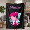 Hisoka Custom Flannel Blankets Soft Warm Cozy Throws for Home Decor Holiday Gifts