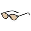 Oval Shape Women Sunglasses  Material Anti-Glare Fashion Sun Glasses Campus Style Men Sun Glass