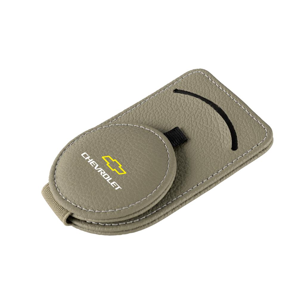 

Car Cowhide Glasses Clip Auto Accessories For Chevrolet Cruze Lacetti Sonic Spark Sail Camaro Impala Aveo Cobalt Malibu Captiva