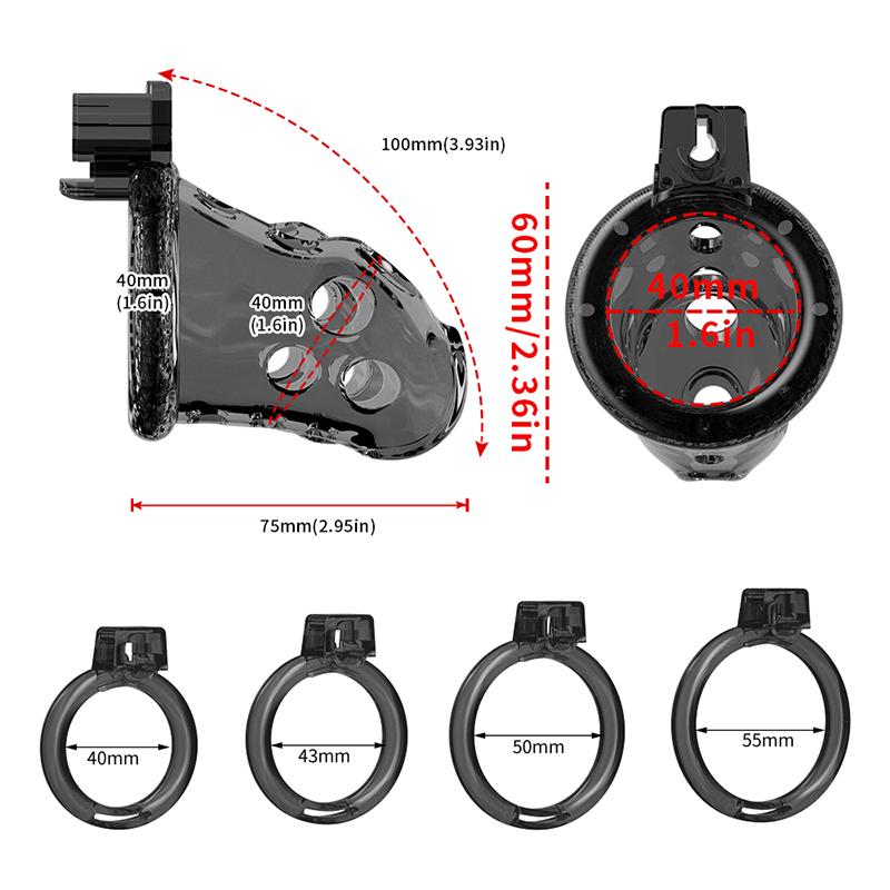 Slave Male Soft material Chastity Cage Cock Cage Adjustable Penis Ring Bondage BDSM Sissy Gay Chastity Devices Sex Toys For Men