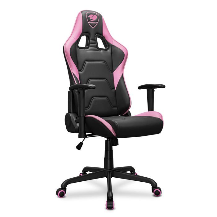 Fauteuil gaming - Cougar Gaming - ARMOR ÉLITE EVA - Ergonomique - Cuir Synthétique - Rose