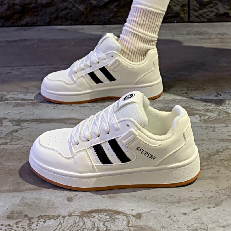 Fashion Women Sneakers New Fashion Aerating Plate Shoes for Women All-Matching Platform couple White Shoes Outdoor Casual Sneakers Women
