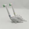 Carino Portaspazzolino Elettrico Dinosauro con Supporto - Compatibile con Spazzolini Elettrici Oral-B, Non Richiede Alimentazione
