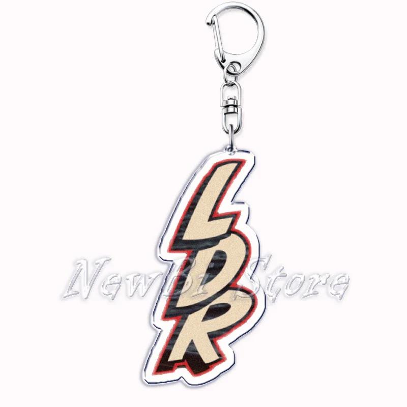 Singer Lana Del Rey Keychain for Accessories Bag Pendant Born To Die Ultraviolence Key Chain Ring Keychains Jewelry Fans Gift