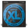 D'Addario Bass Strings Black Nylon Wound Medium .050-.105 ETB92M Official Japan Version