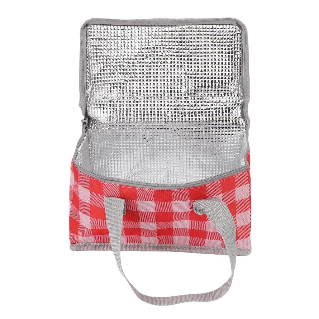 Izolowana Torba Piknikowa Wielokrotnego Użytku Składana Plażowa Torba Termiczna Krata Izolowana Torba na Zakupy na Ciepłe Zimne