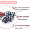 1-20PCS for Auto 3C Appliances Type-C Female Socket Connector 5V 3A Jack Female Charging Port Waterproof Black Wire Connector