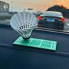 Car Interior Accessories Decorative Badminton Shuttlecock Model Badminton Shuttlecock Decoration For Desktop For Vehicles