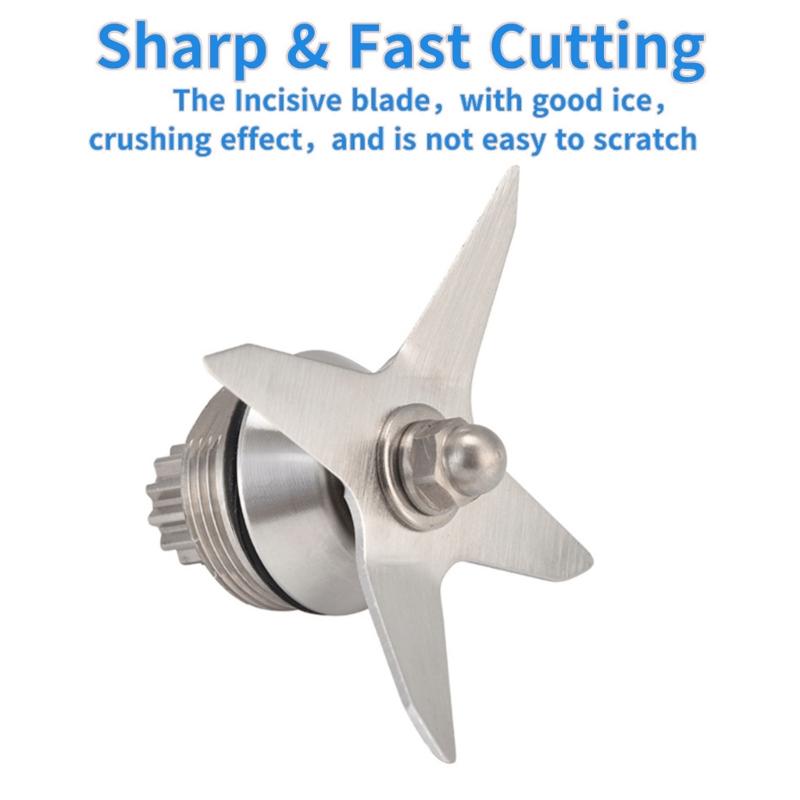 Wymienne Ostrza ze Stali Nierdzewnej do Blenderów 4-Ostrzowych Wysoka Wydajność Odporne na Korozję dla Gładkich Rezultatów