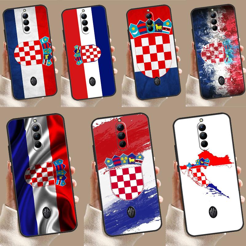 Croatia Flag Case For ZTE Nubia Red Magic 8 8S 9 Pro Plus RedMagic 5G 5S 6R 6S 7S 6 7 Pro Back Cover