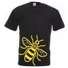 Herren Manchester Arbeiterbiene Gemeinschaft Stadt Symbol Unisex Schwarzes T-Shirt