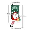 Cross-Border Christmas Stocking: Snowman Gift Bag Ornament for Tree and Fireplace