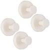 2/4Pcs Reusable Wall Mount Stainless Steel Suction Cup Hooks Waterproof Hangers for Home Office Bathroom