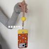 Summer orange soda ins15 for iPhone17promax Apple 16pro mobile phone case 15pro lanyard