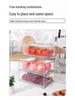Clear Multilayer Refrigerator Organizer Box for Food, Fruit, Eggs, and Dumplings
