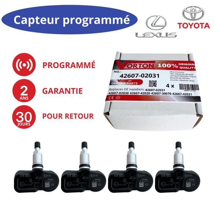 4x TPMS sensors 433 MHz pre-programmed
