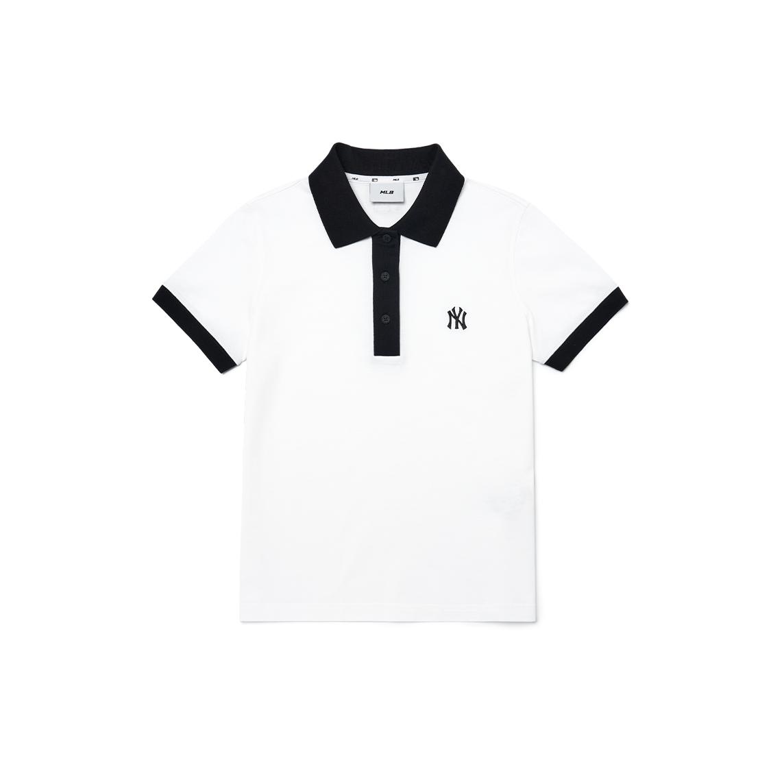 

New MLB New York Yankees Polo Shirts Women s White 3FPQ03023-50WHS M