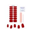 3PCS Solid Color No-Bake Gel Nail Stickers, Easy Application, Long-Lasting