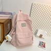 Schoolbag Korean version Japanese simple backpack female Mori student schoolbag large capacity college style small fresh sweet backpack