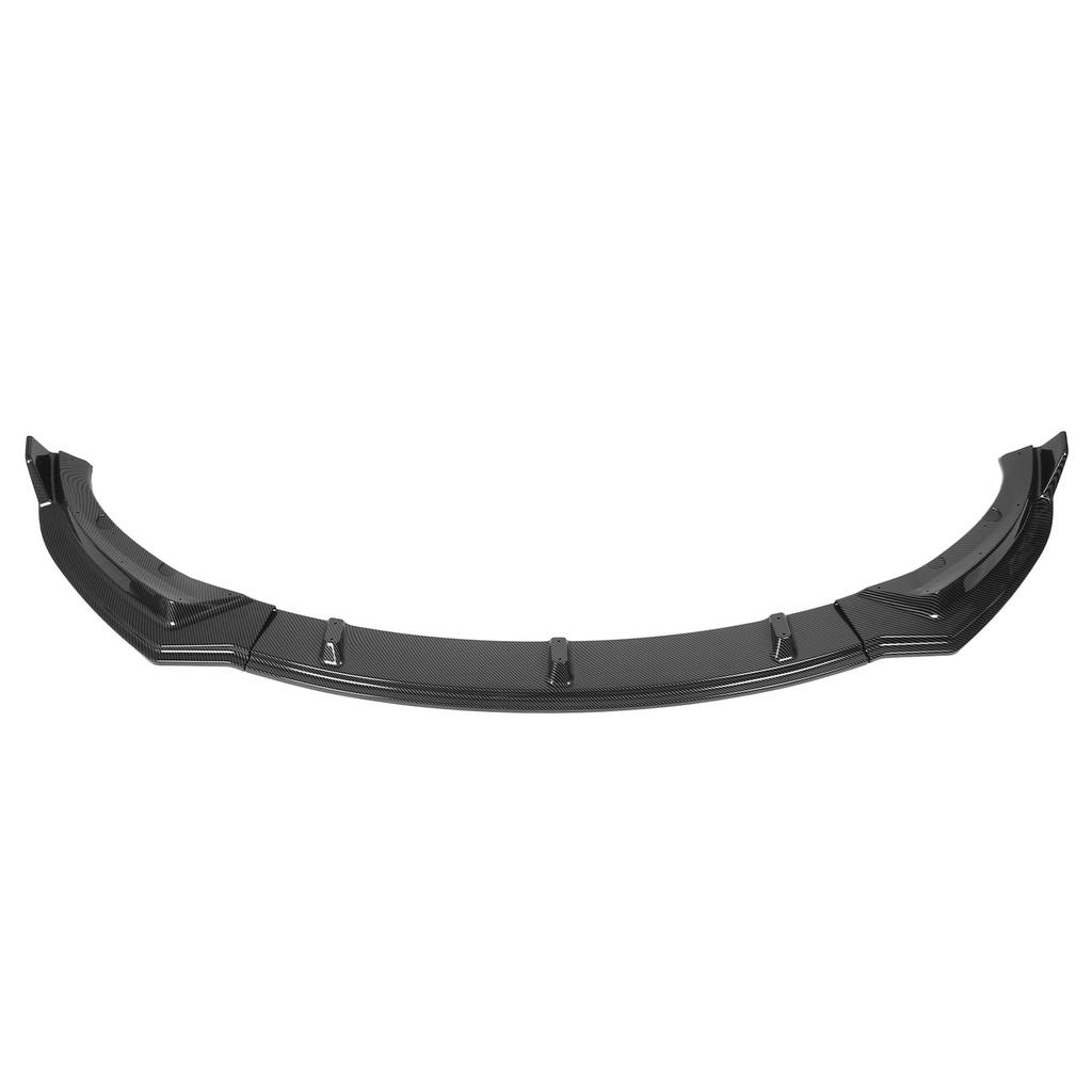 3PCS Front Bumper Lip Spoiler Reduce Wind Resistance Abrasion Resistant Replacement for     2017 to 2023