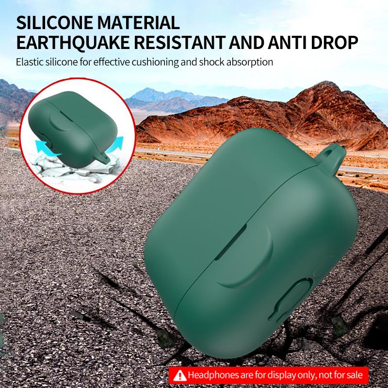 High Quality Silicone Shockproof bluetooth Headphones case for EarFun Air Pro 4+ Protective Case