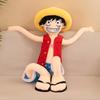85cm One Piece Anime Cute Luffy Figure Toys Model Kawaii Huge Luffy Sleep Pillow Cushion Doll Birthday Gift