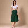 High-Waisted Versatile Summer Long Skirt – Casual and Elegant