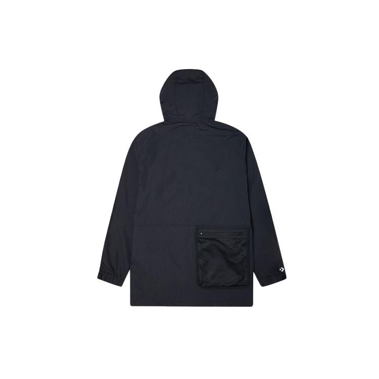 Converse Parka Coats Unisex Ink Black Hooded Moderate 10021133-A02