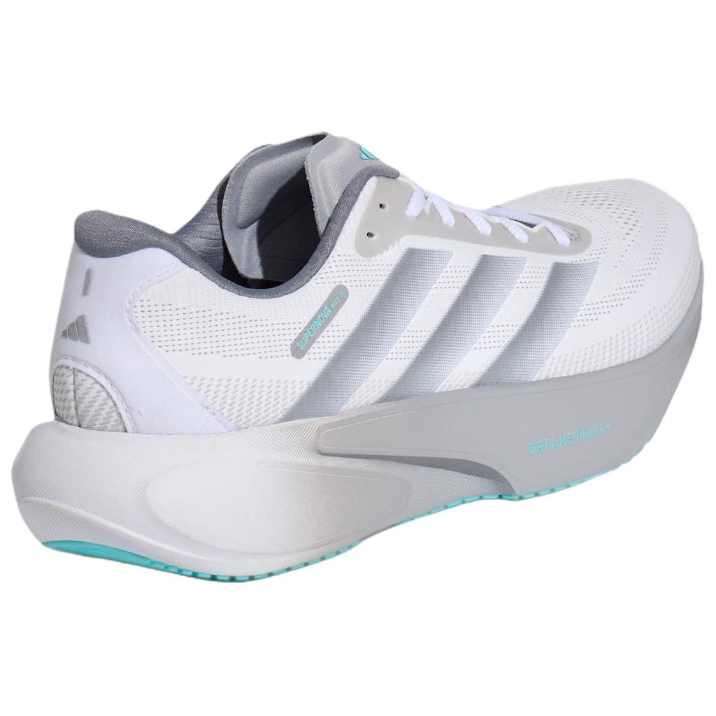 Adidas Supernova Rise 3S Comfort Fabric Resilient Non-Slip Durable Running Shoes Unisex sneaker White Gray KI5002