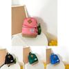 Casual Canvas Kids Backpack With Breathable Material For Preschool Children