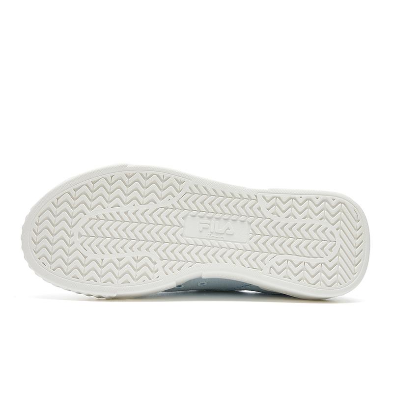 FILA MILANO Breathable Lightweight Low top Canvas Shoes Women's Glaze Grass Blue/Snow F12W622309FOS