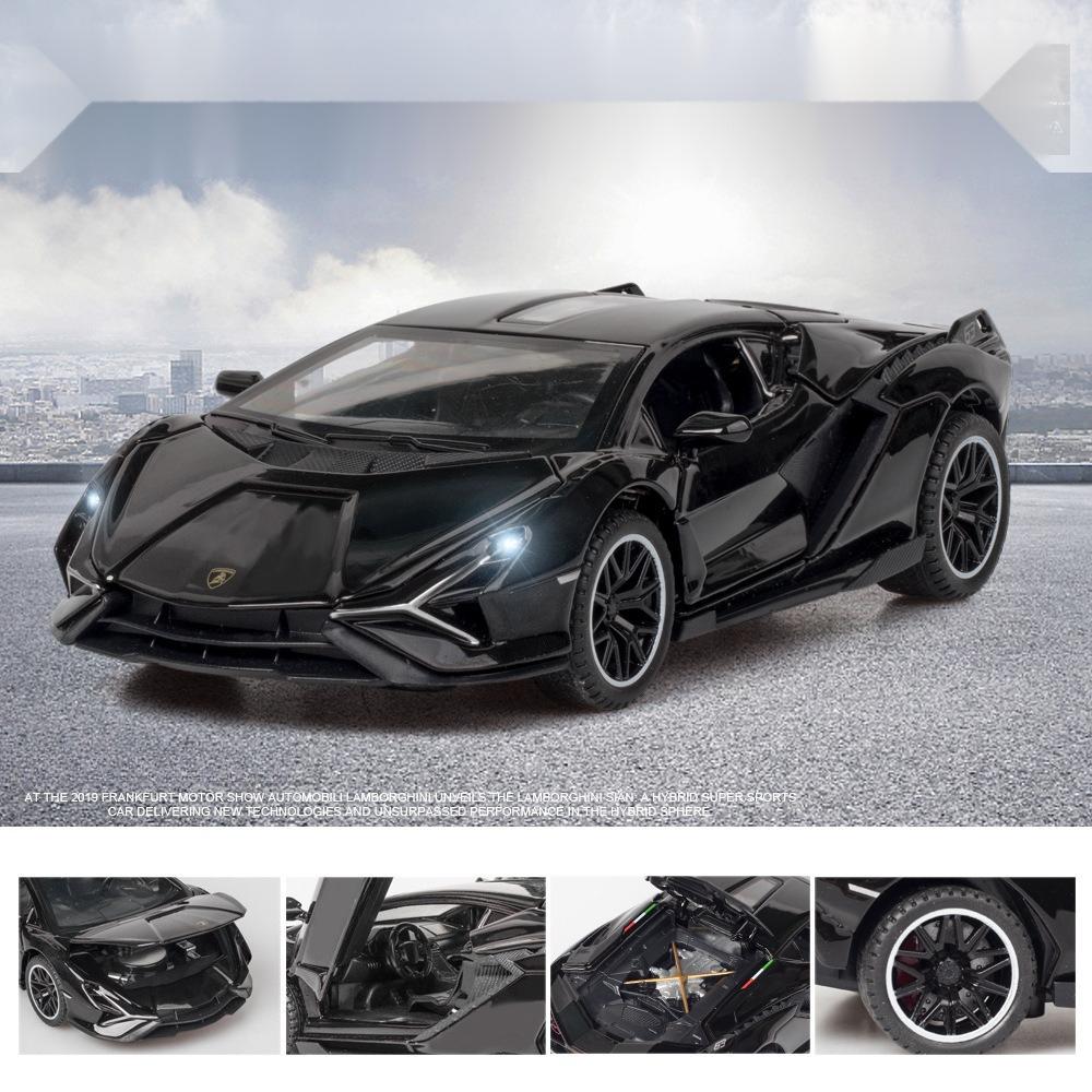 Simulation 1:32 Lambo Alloy Super Car Model Sound Light Collective Miniature Voiture Children Boy Diecast Toy Vehicle