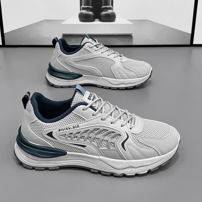 Spring Autumn Shoes Sneakers Lightweight Rebound Anti Slip Durable Running Shoes Comfortable Breathable Hiking Shoes