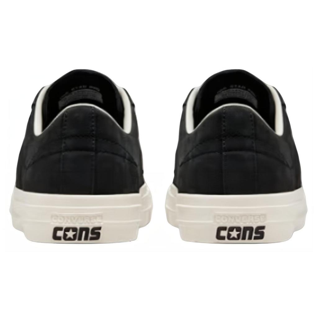 Converse One Star Pro Comfortable Versatile Slip Resistant Durable Lightweight Low Top Skate Shoes Unisex Sneakers Black A03674C