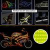 5 Colors Safety Reflective Warning Stickers Waterproof Outdoor Bicycle Rim Reflective Tapes For Bikes Bicycles Motorcycle Decor